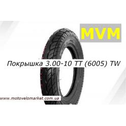 Покрышка 3.00-10 TT (6005)   "Mototech"   камерная